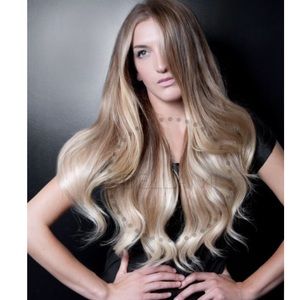 Bellami balayage hair extensions Ash brown/ ash bl